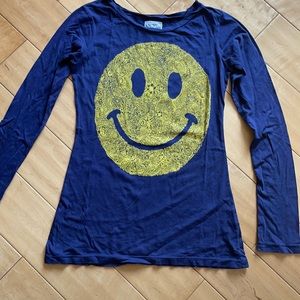 Lauren moshi fitted happy face tee!